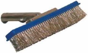 Cepillo Recto 10" con Refuerzo – Cerdas de Aluminio